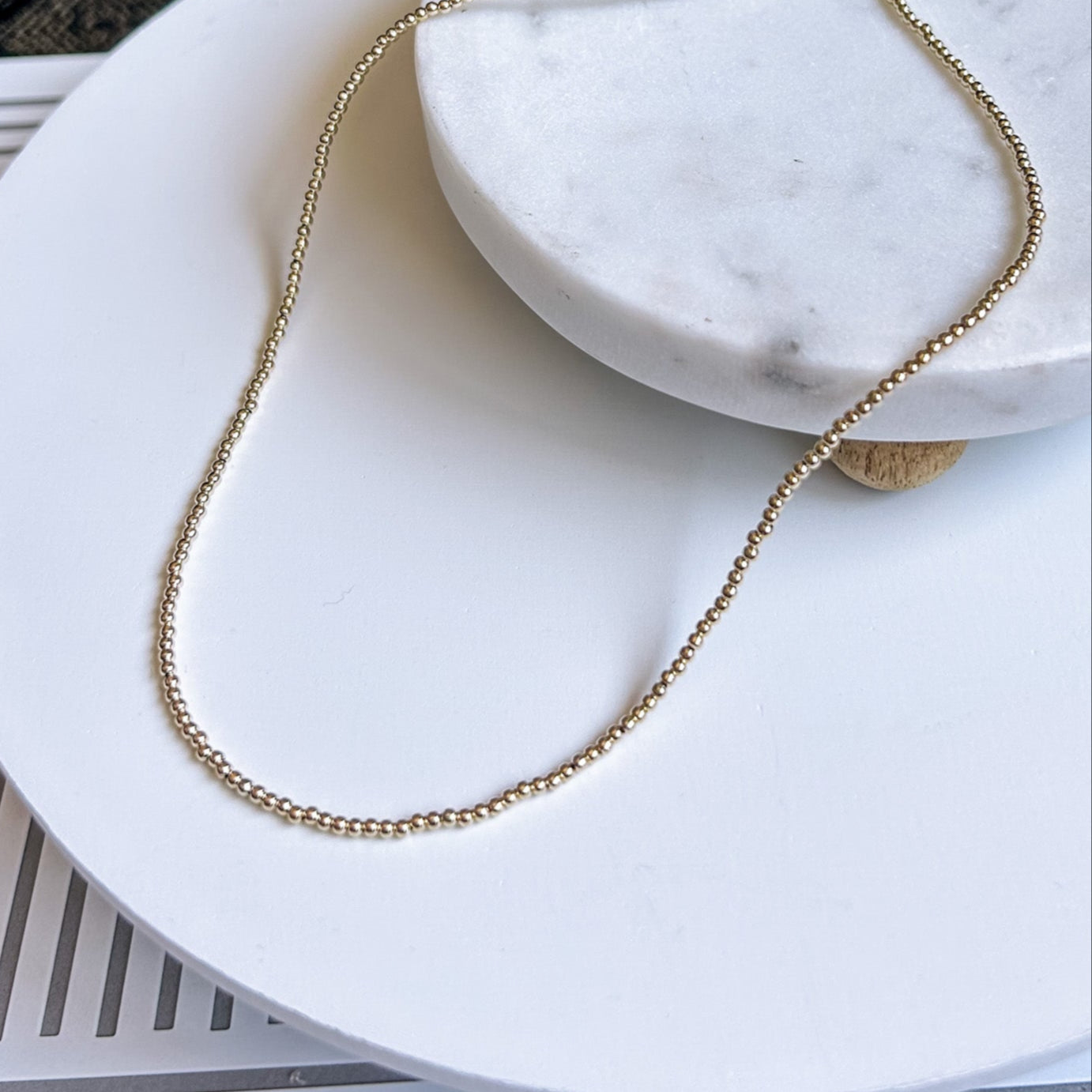 Sarah Necklace- Gold Filled