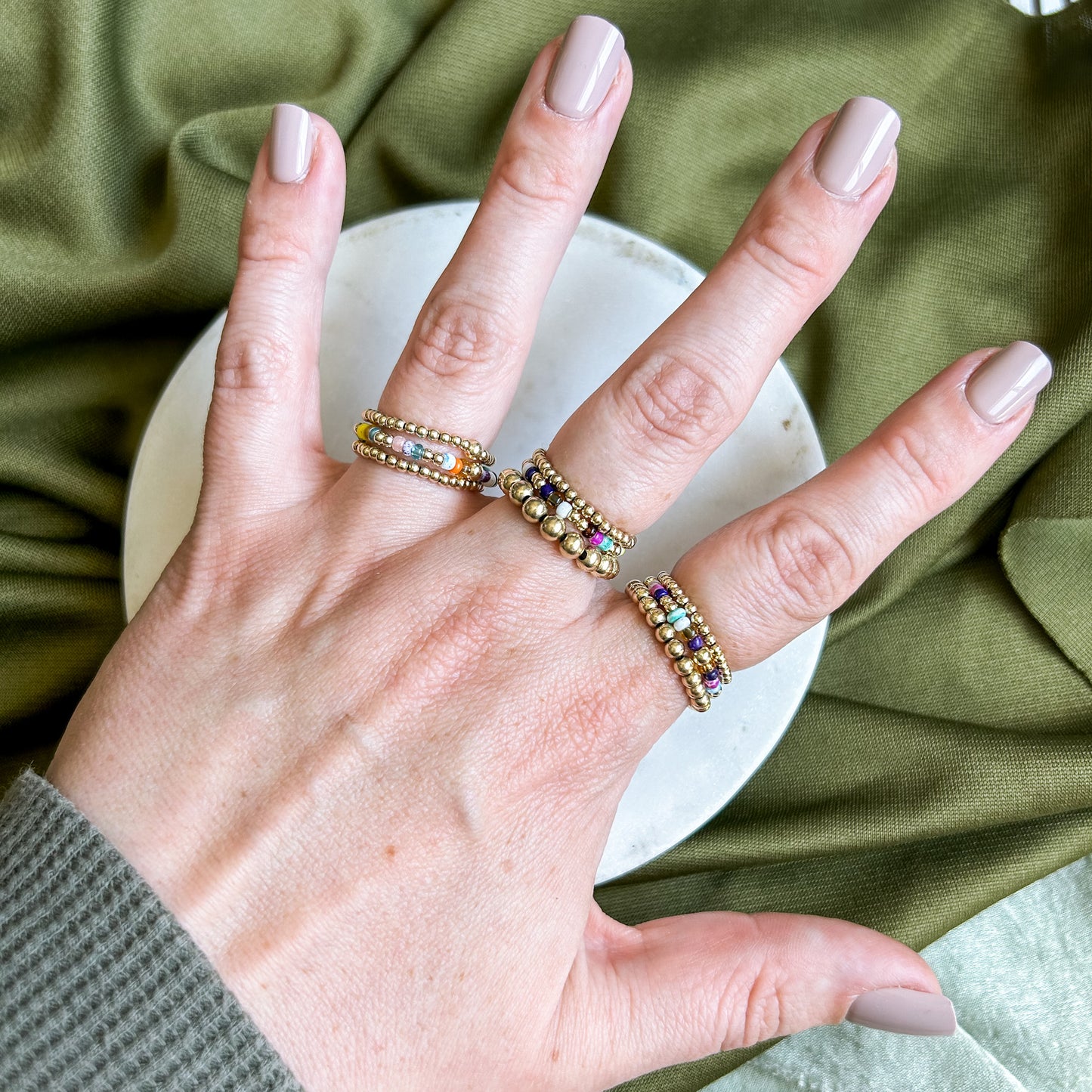 Maya Rings- Gold Filled