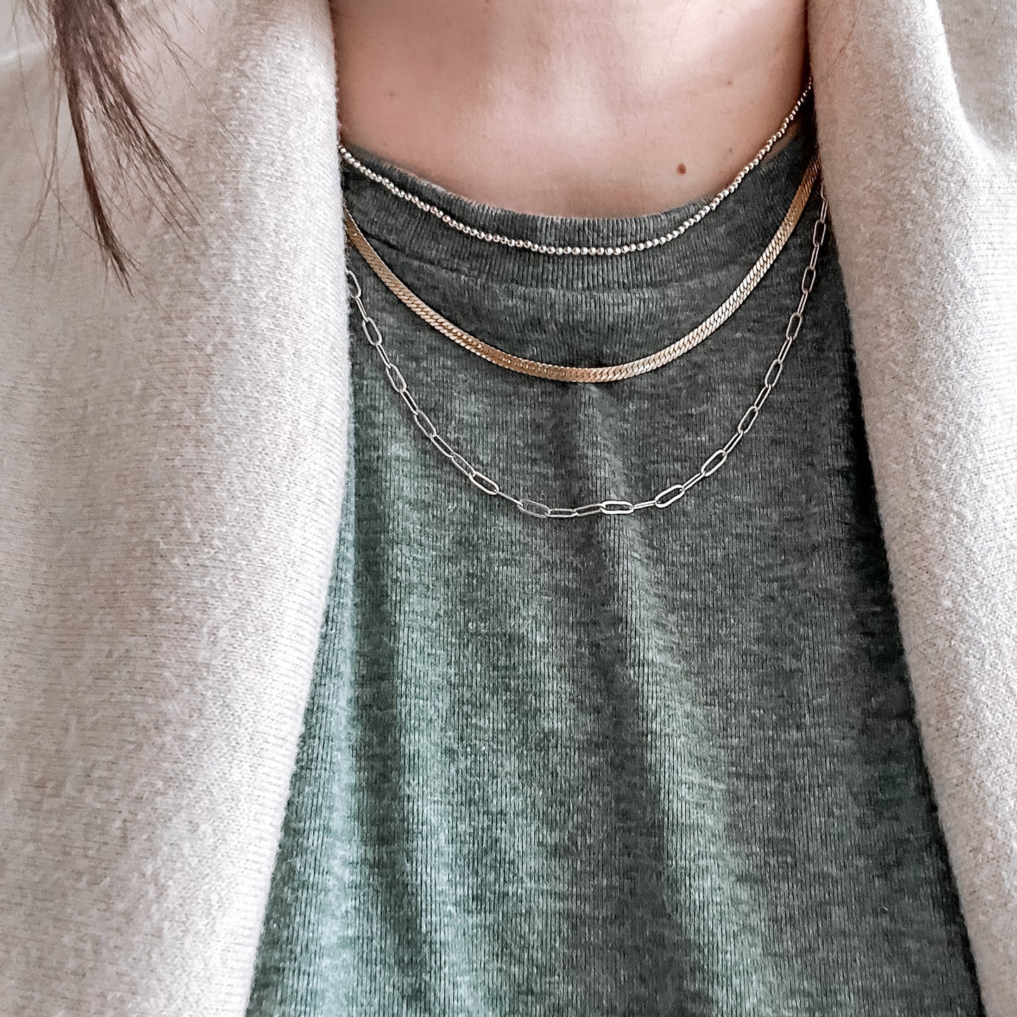 Willow Necklace- Gold Filled- Regular Clasp
