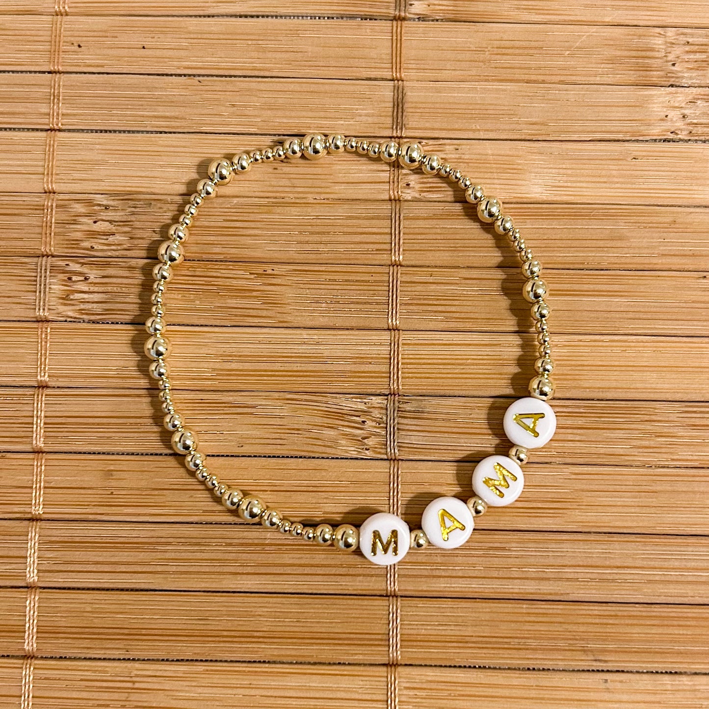 Personalized Goldie Bracelet