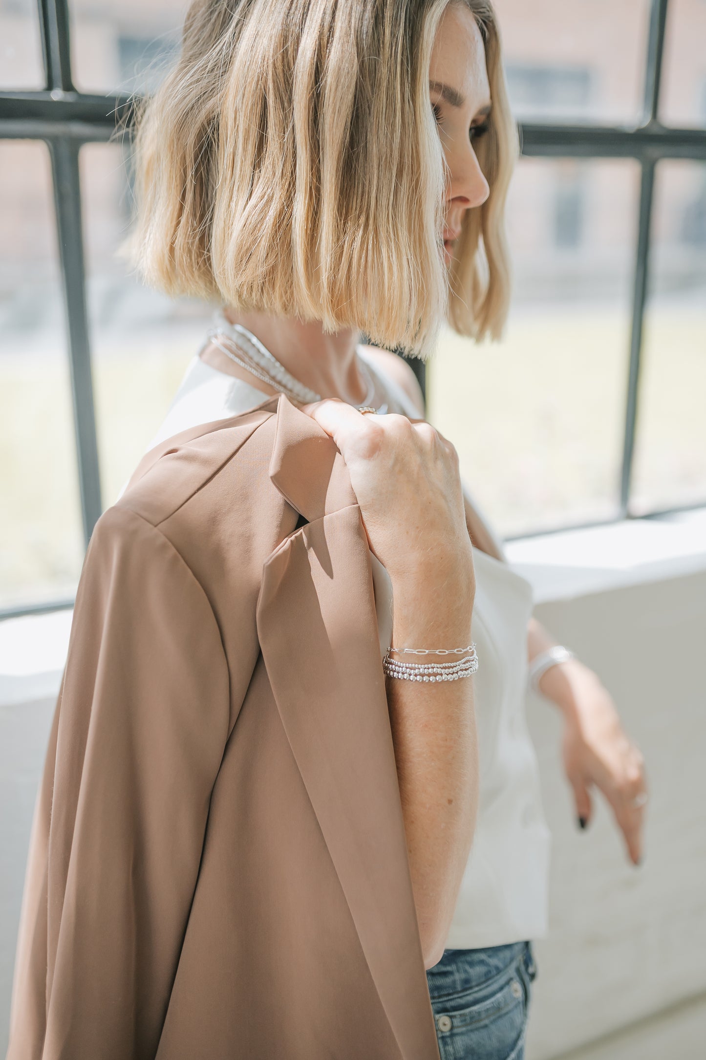 Willow Bracelet with Magnetic Clasp - Sterling Silver