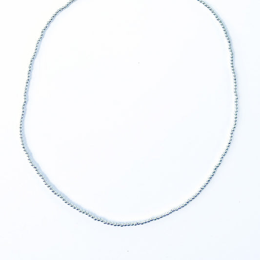 Sarah Necklace- Sterling Silver- Magnetic Clasp