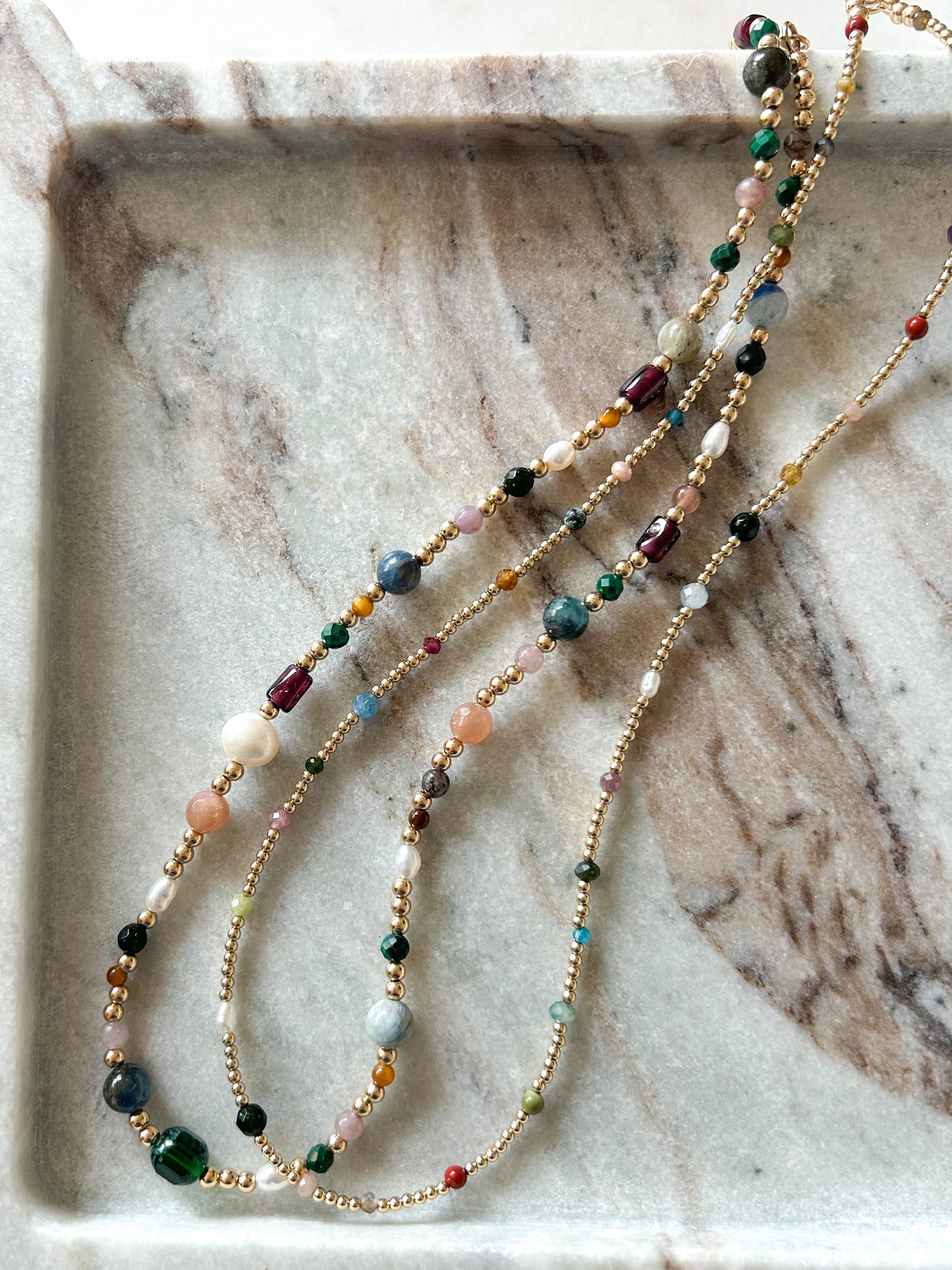 Multicolored Isla Necklace