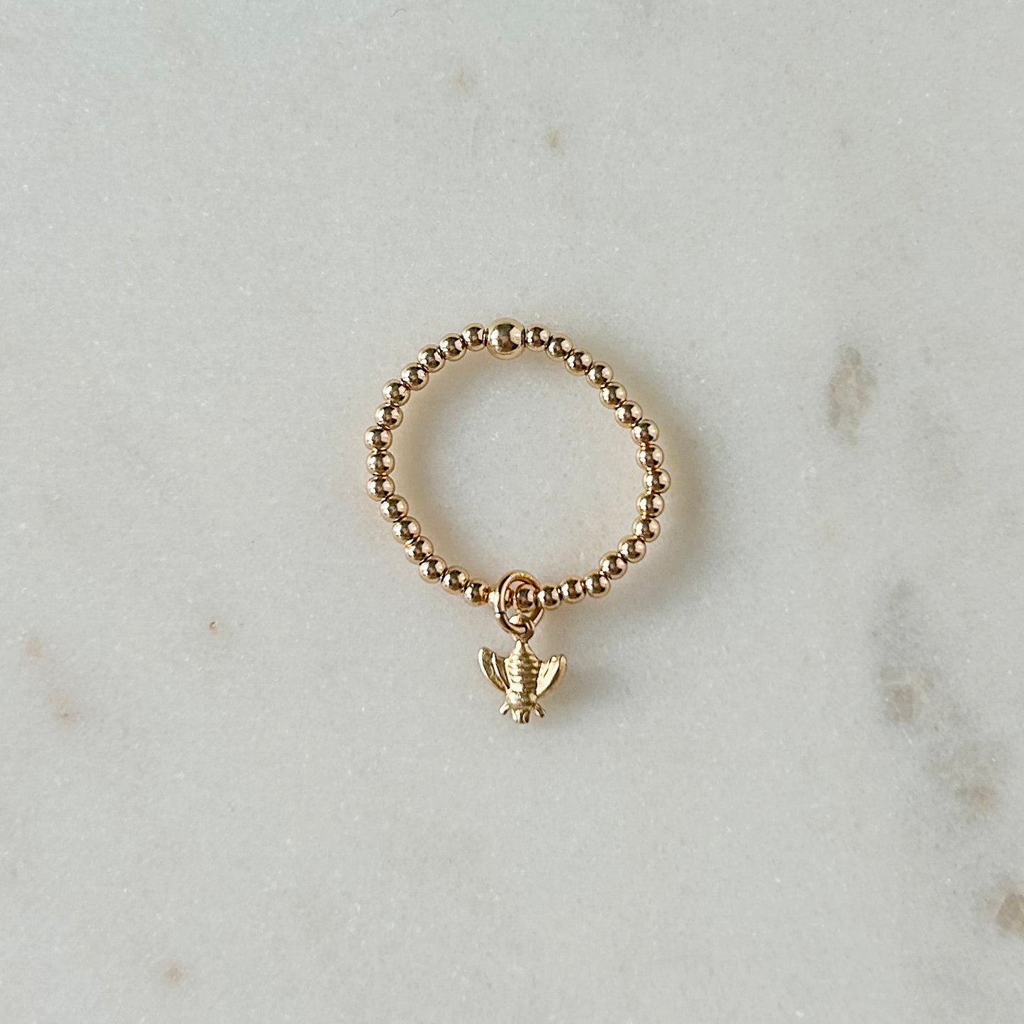 Maya Ring with Bee Charm