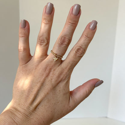 Maya Ring with Bee Charm
