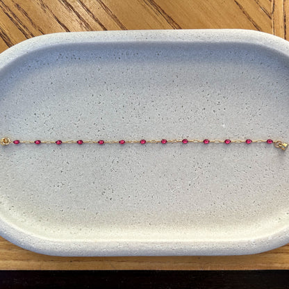 Rosa Bracelet with Magnetic Clasp