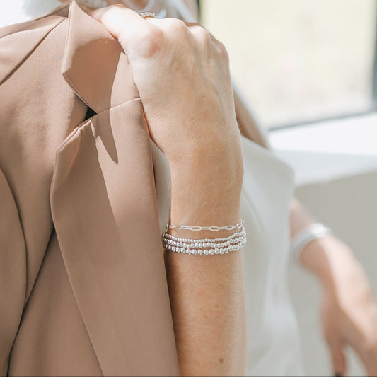 Maya Bracelets- Sterling Silver