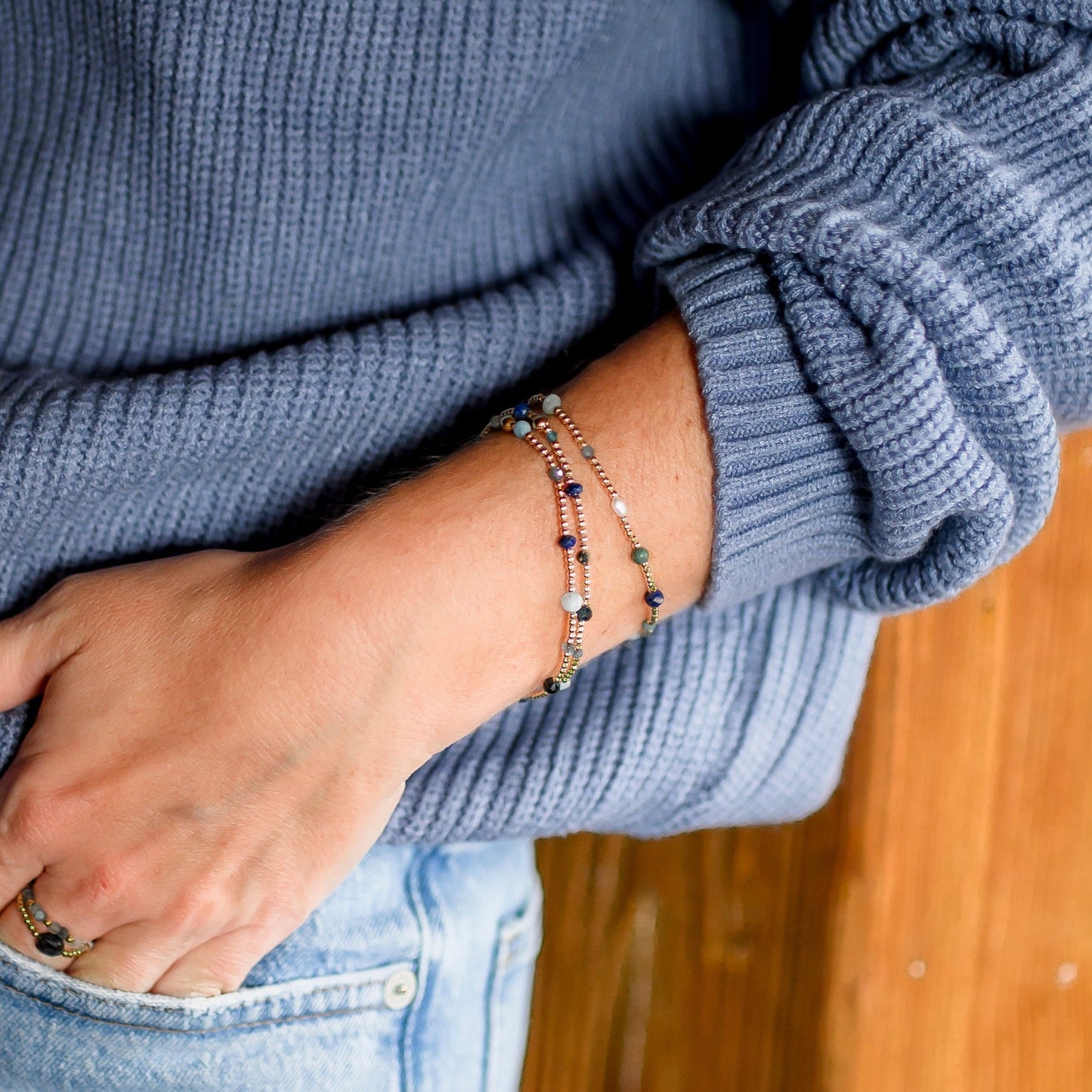 Isla Bracelet • Blue