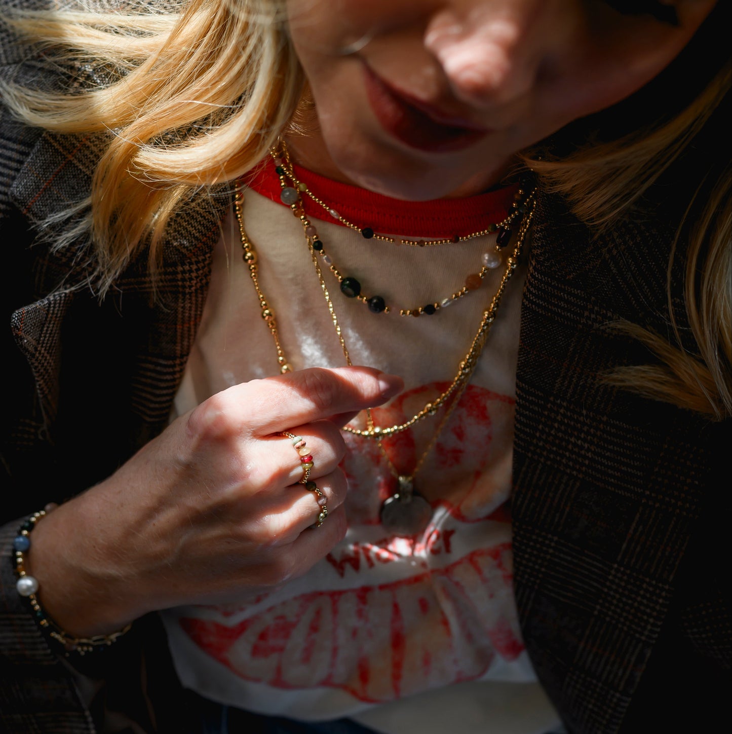 Multicolored Isla Necklace