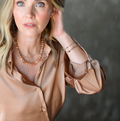 Isla Bracelet • Pink