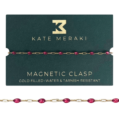 Rosa Bracelet with Magnetic Clasp