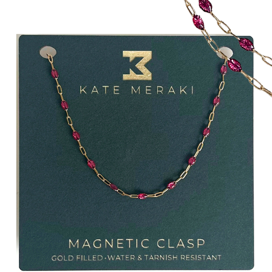 Rosa Necklace with Magnetic Clasp