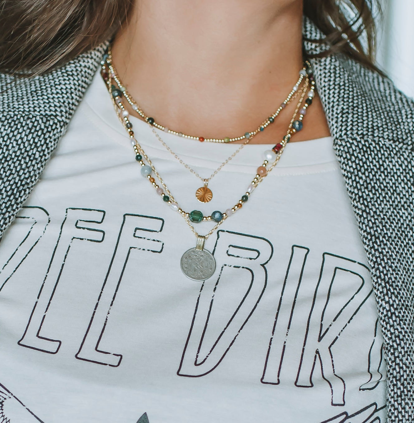 Multicolored Isla Necklace